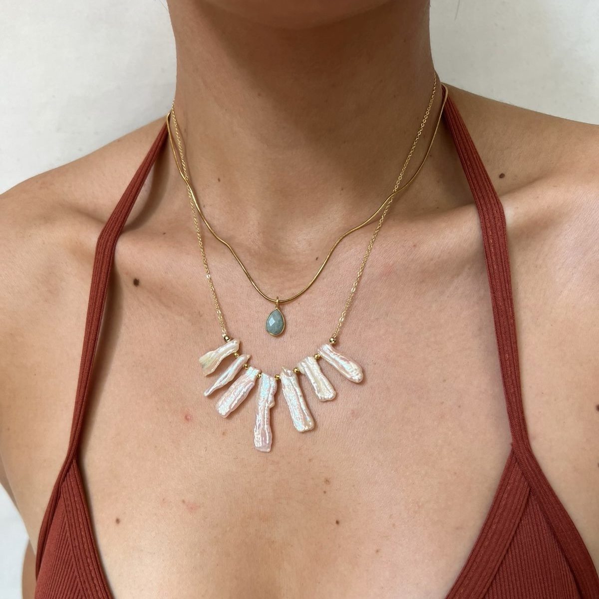 Collar Tribal perlas - Image 2